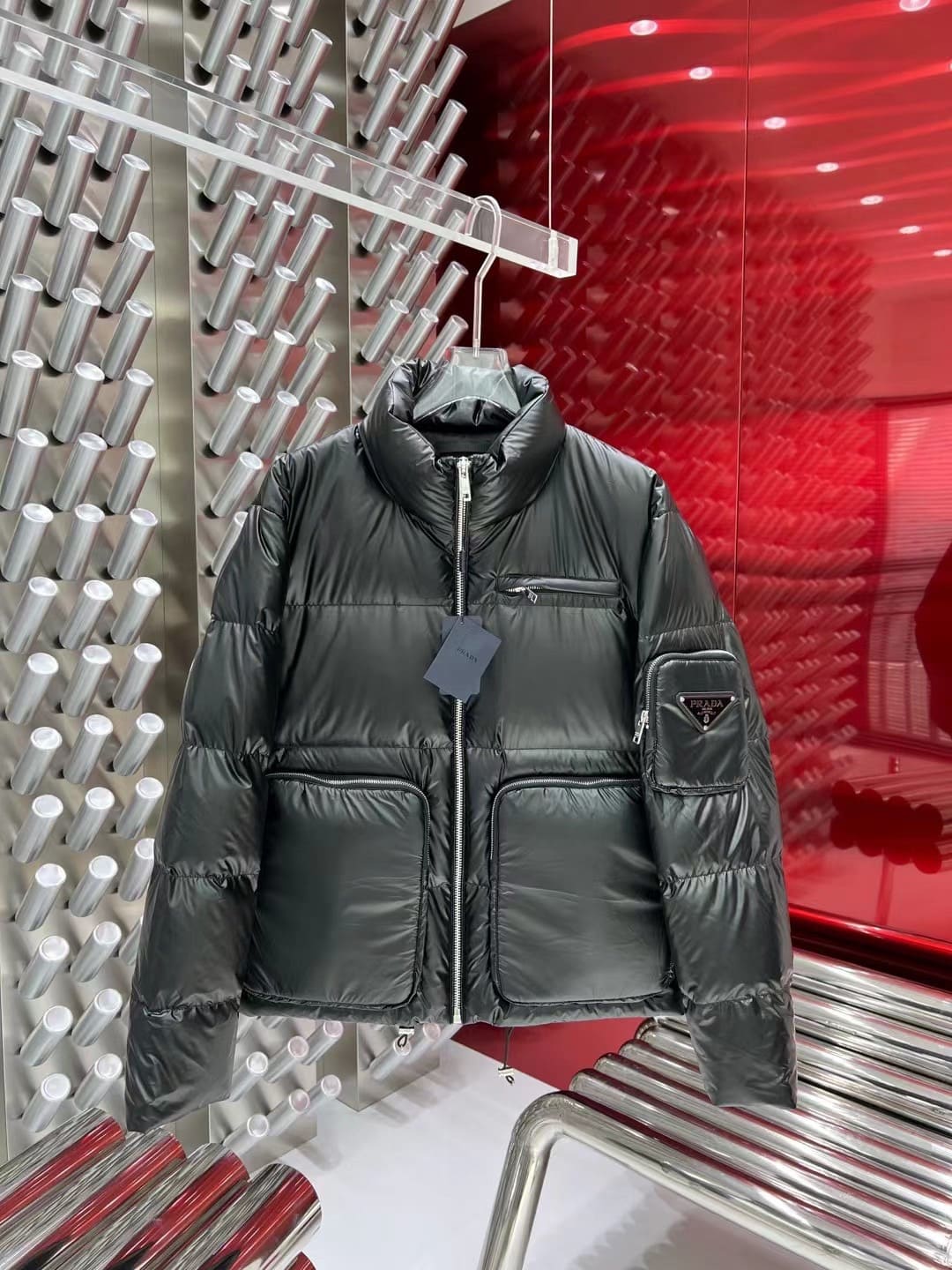 ÁO PRADA FEATHER DOWN JACKET