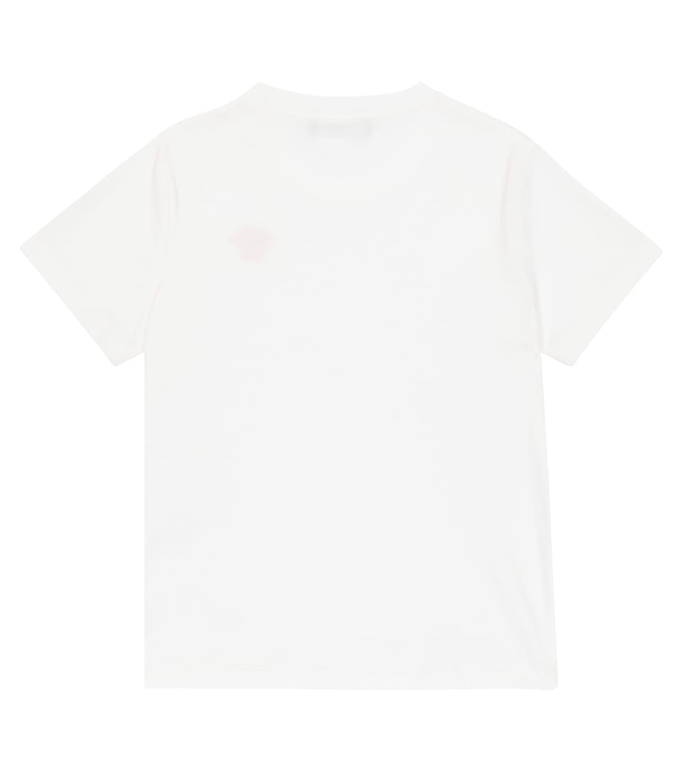 ÁO VERSACE KIDS Embroidered cotton jersey T-shirt 9 -16 years