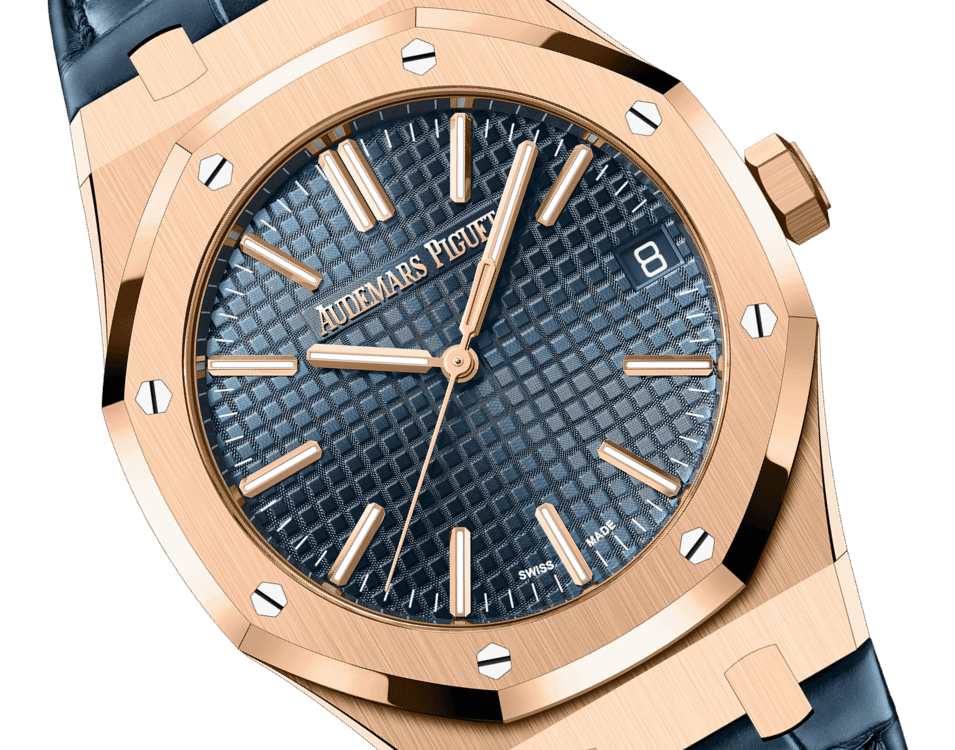 Đồng hồ Audemars Piguet Royal Oak Blue Dial mặt số màu xanh dương