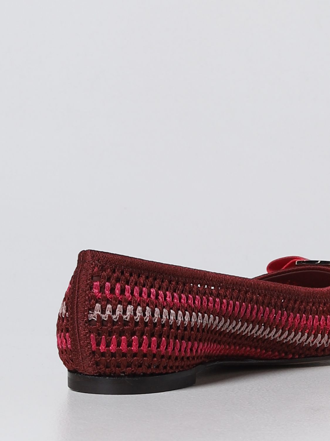 GIÀY SALVATORE FERRAGAMO Pink ballet flats shoes
