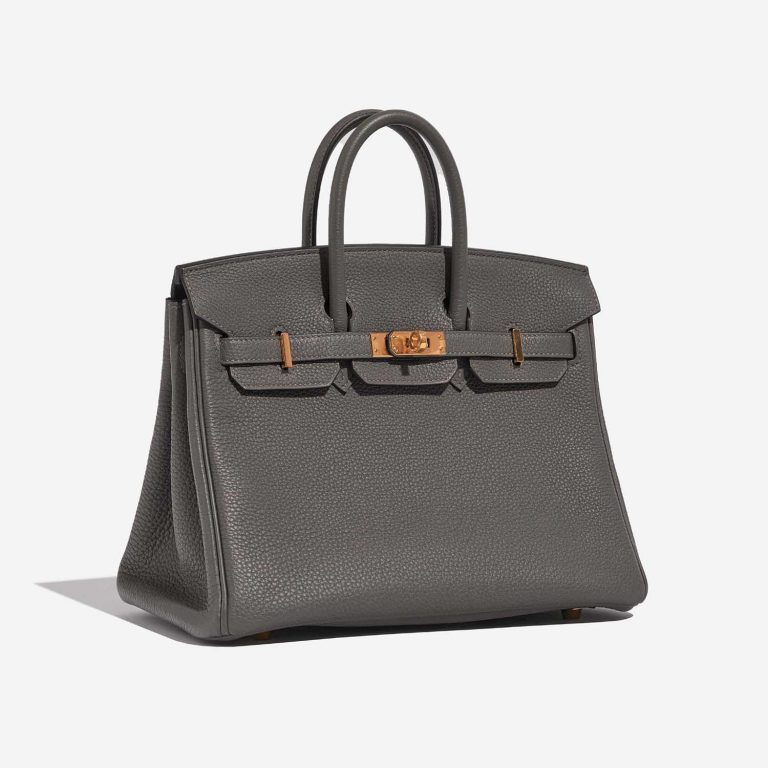 TÚI Hermès Birkin 25 Togo Gris Meyer