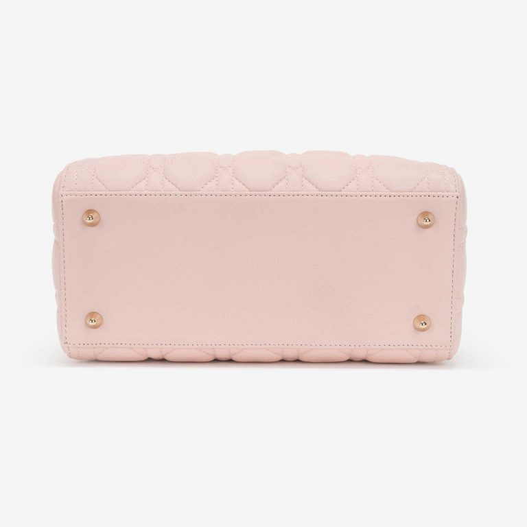 TÚI Dior Lady Medium Lamb Rose da cừu