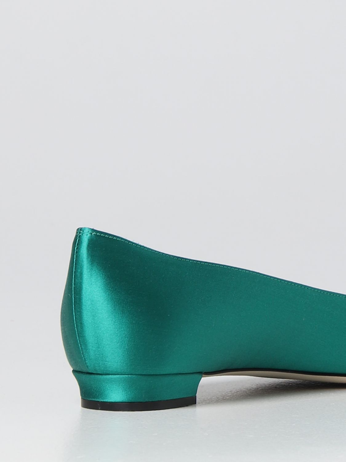 GIÀY MANOLO BLAHNIK Emerald ballet shoes