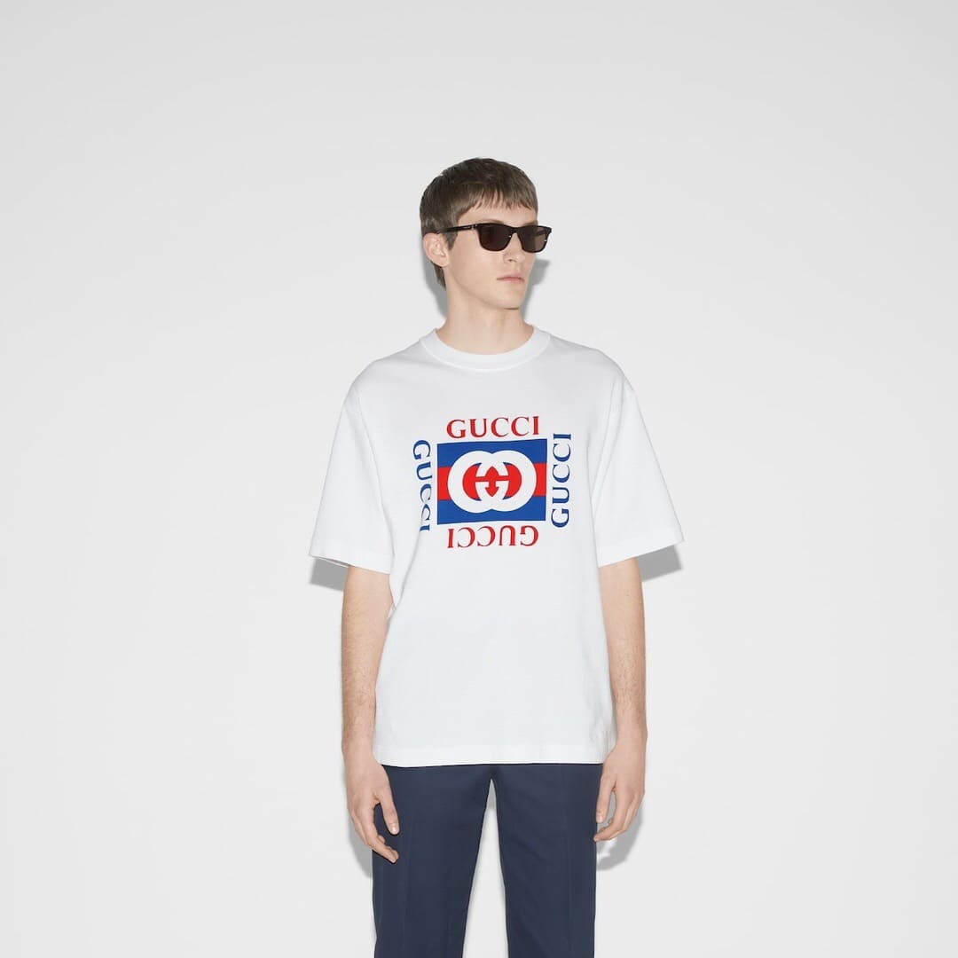 ÁO GUCCI GG T SHIRT MÀU TRẮNG UNISEX