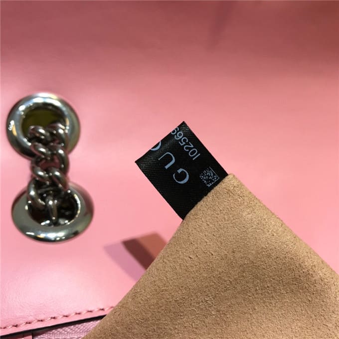 TÚI Gucci GG marmont small shoulder bag pink Top Quality