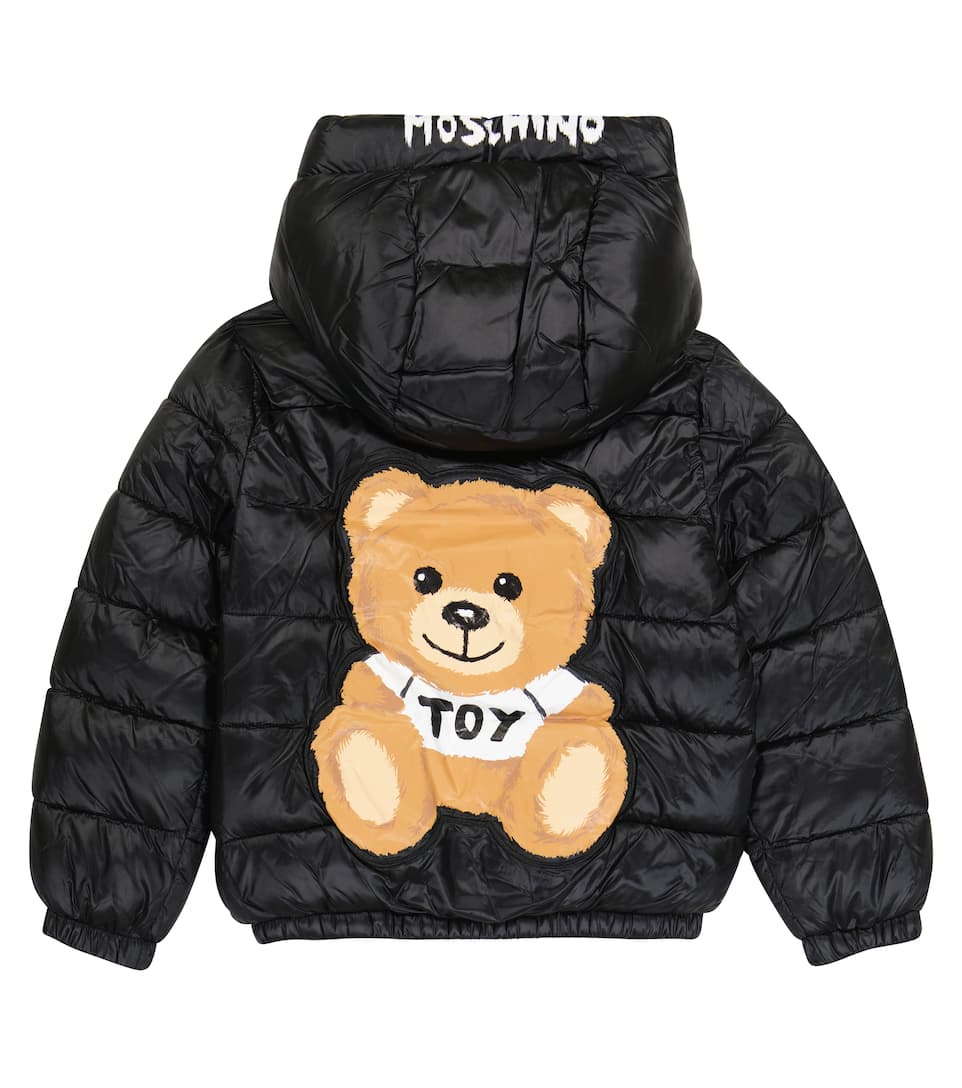 ÁO MOSCHINO KIDS Printed puffer jacket 9 - 16 years