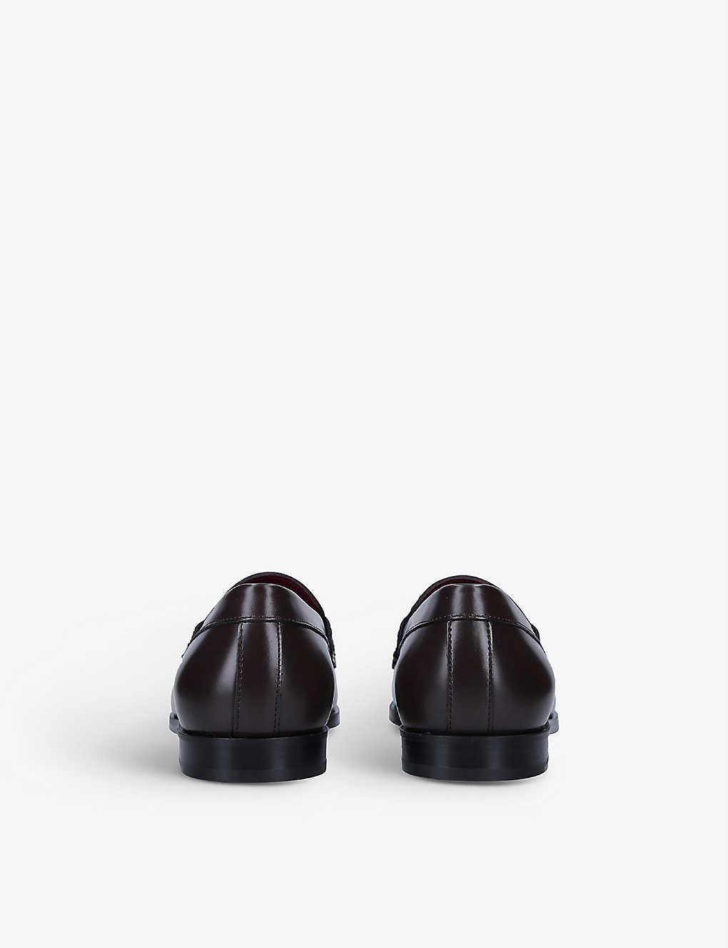 GIÀY VALENTINO GARAVANI Chainlord logo-chain leather loafers