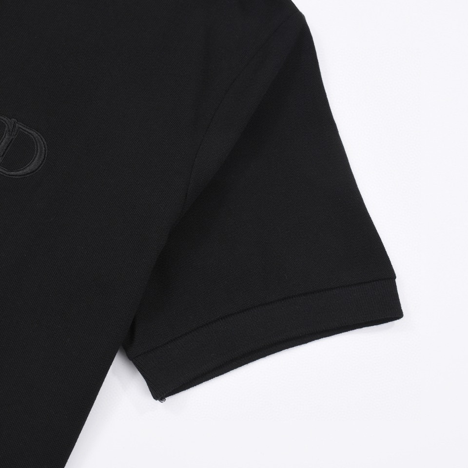 ÁO CHRISTIAN DIOR print cotton POLO-shirt