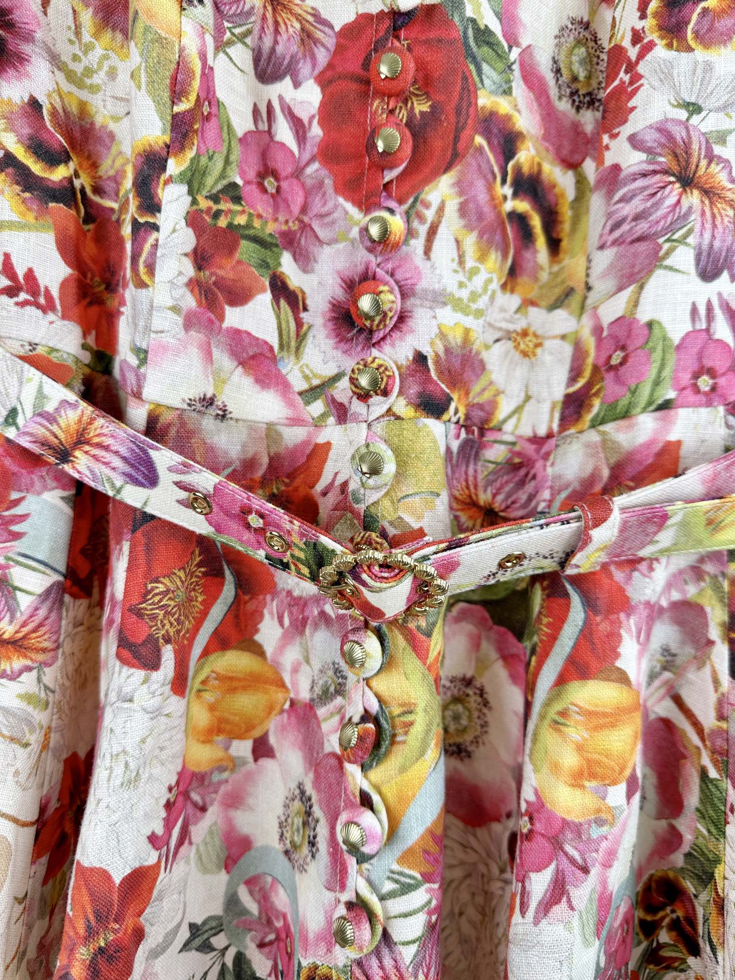 VÁY ZIMMERMANN Flower Vintage Dress