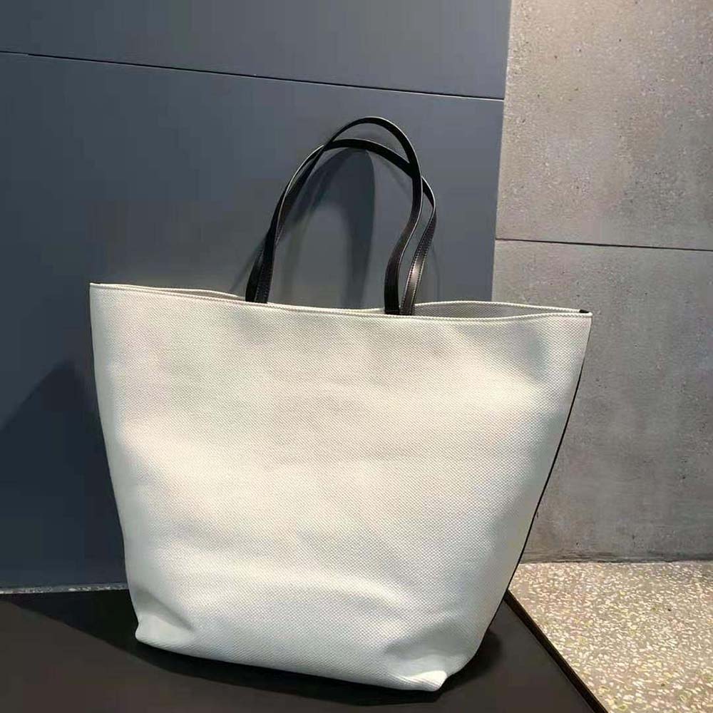 TÚI Celine Women Cabas Maillon Triomphe in Textile and Calfskin