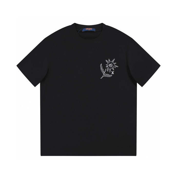 ÁO LOUIS VUITTON print cotton jersey T-shirt