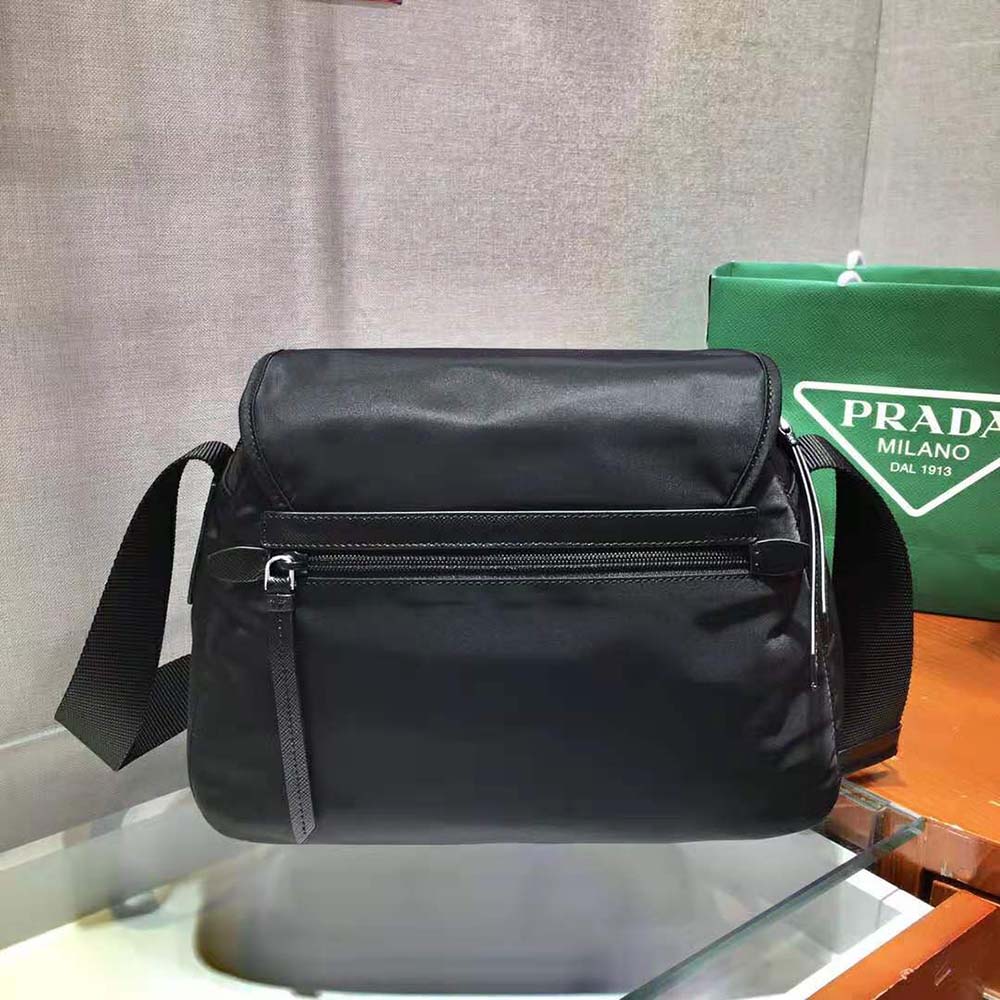 TÚI Prada Nylon Shoulder Bag-Black