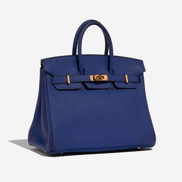 TÚI Hermès Birkin 25 Togo Blue Electrique