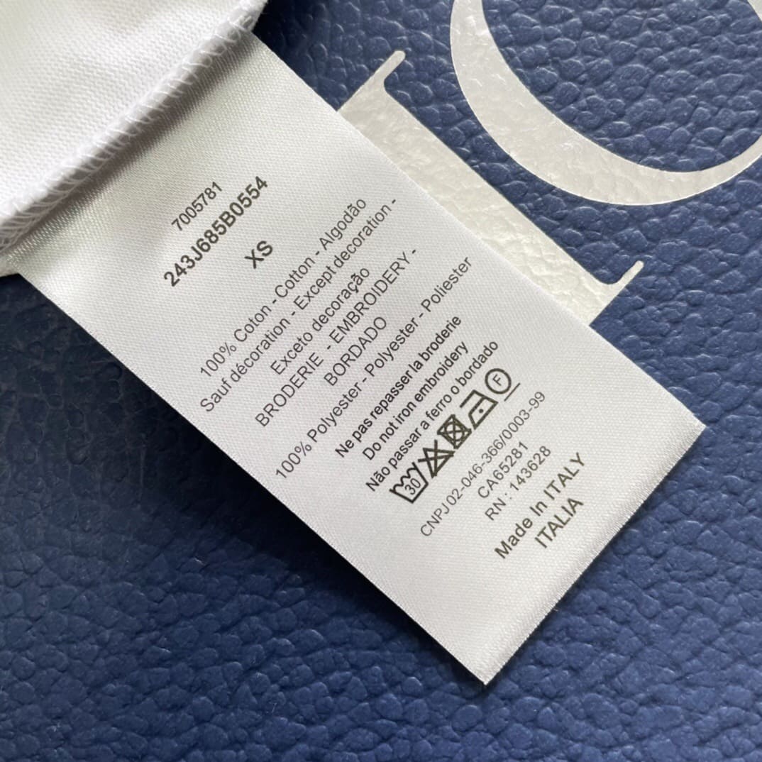 ÁO DIOR T SHIRT MÀU TRẮNG UNISEX
