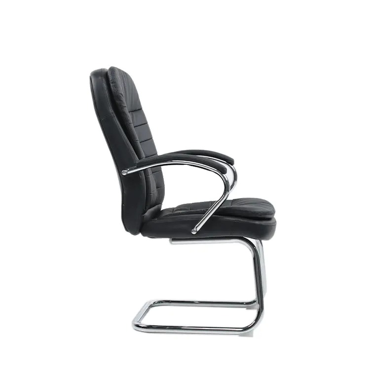 GHẾ VĂN PHÒNG LƯNG CAO DA ĐEN EQ5015C