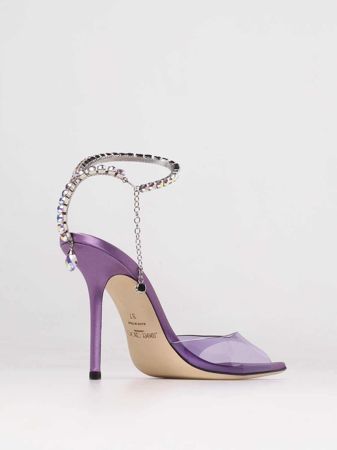 GIÀY JIMMY CHOO Violet heeled sandals shoes