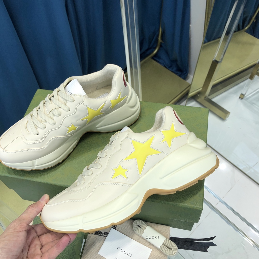 GIÀY GUCCI RHYTON GG ITALIA SNEAKERS SHOES UNISEX