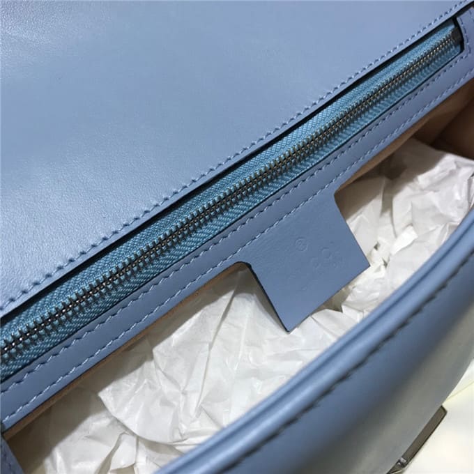 TÚI Gucci GG marmont small shoulder bag blue Top Quality