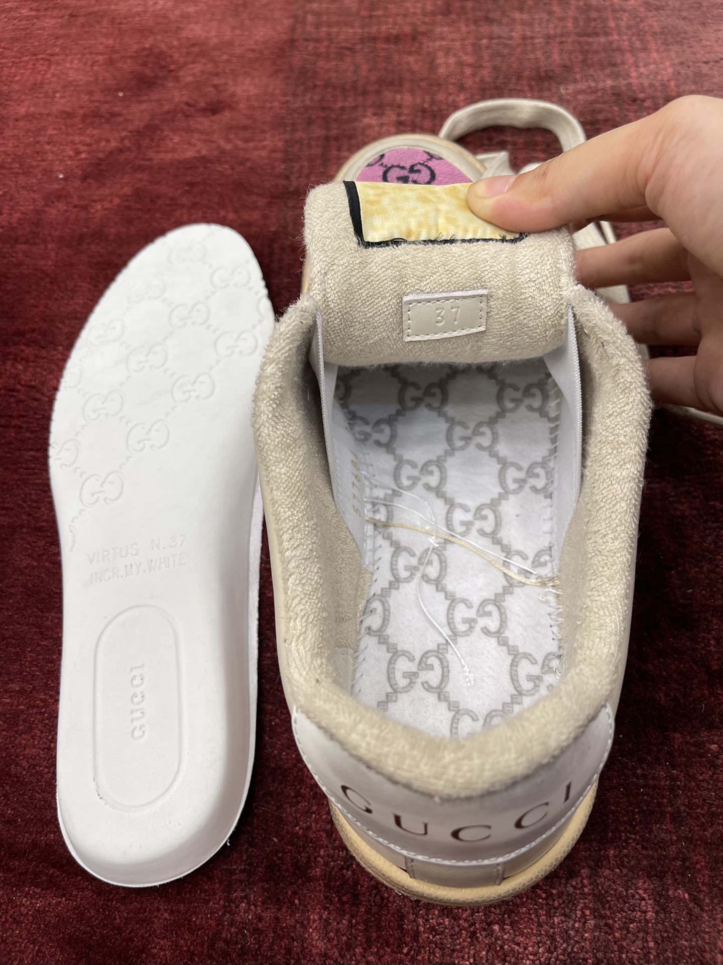 GIÀY GUCCI SCREENER SNEAKER SHOES AAA