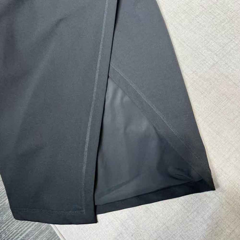 Váy Fendi Midi-Length Sheath Black Pique Jersey Dress