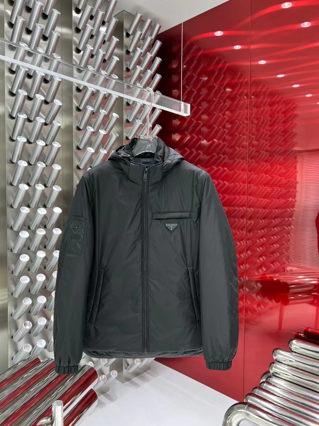 ÁO PRADA FEATHER DOWN JACKET