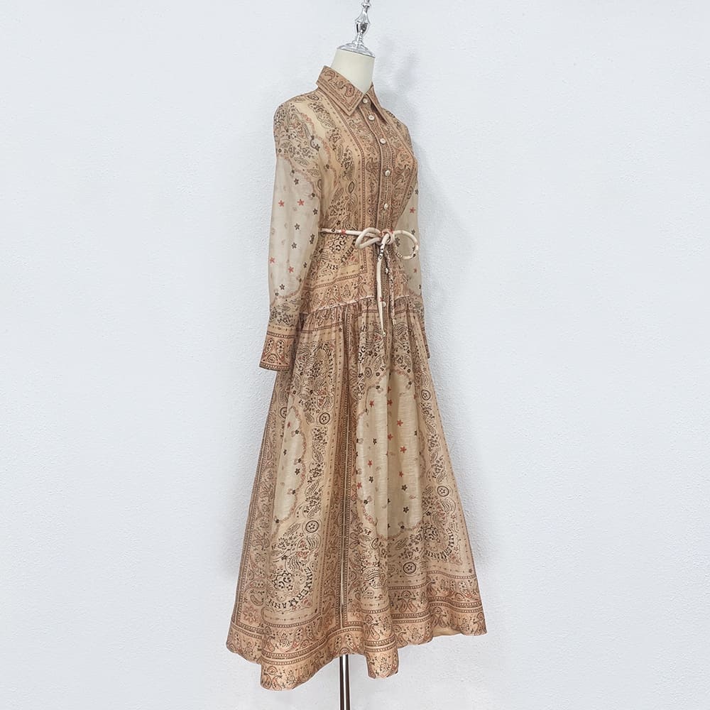 VÁY ZIMMERMANN Flower Vintage Dress High Classy