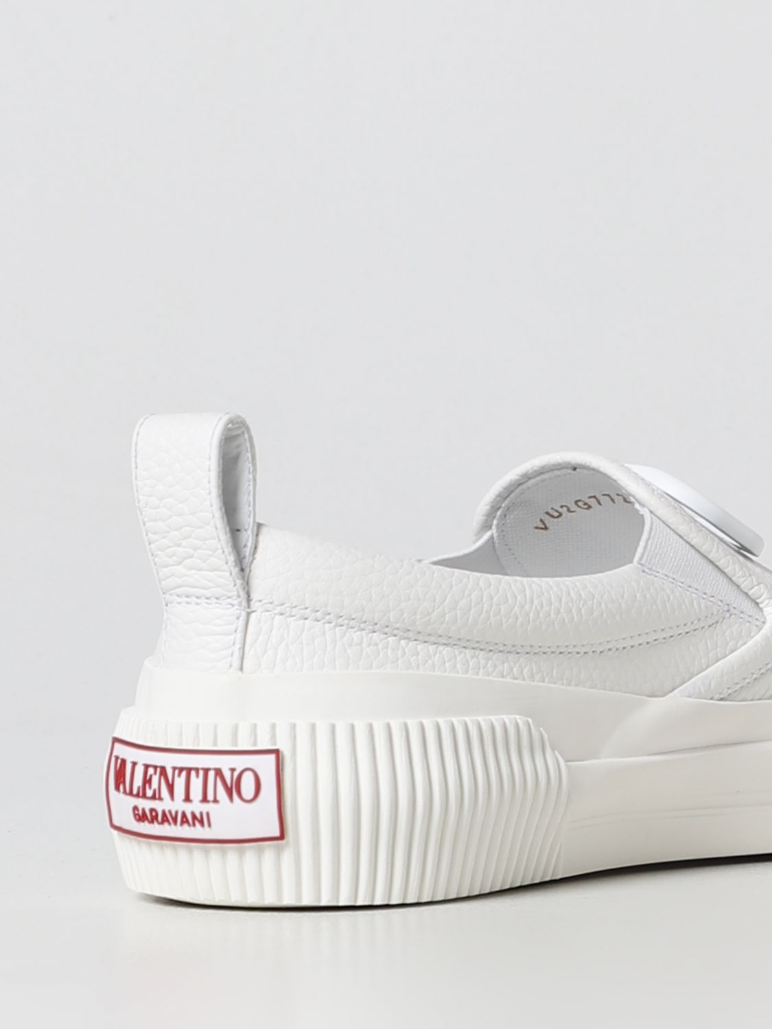 GIÀY VALENTINO GARAVANI V Logo White Slip-on