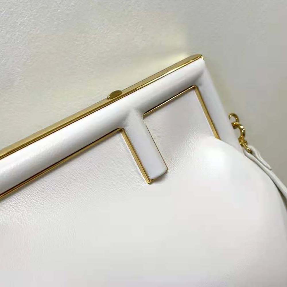 TÚI Fendi Women First White Yellow Leather Bag