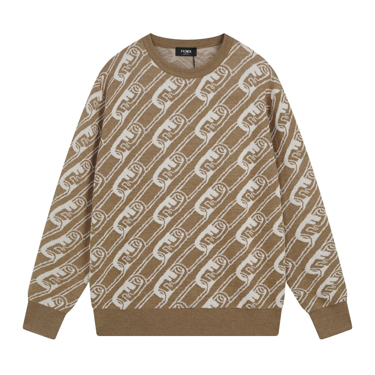 ÁO FENDI Cashmere Brown Sweater