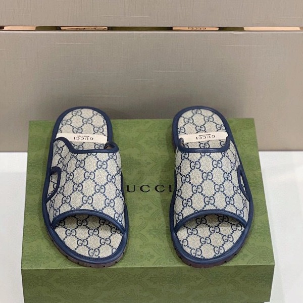 DÉP GUCCI GG CANVAS UNISEX SLIPPER