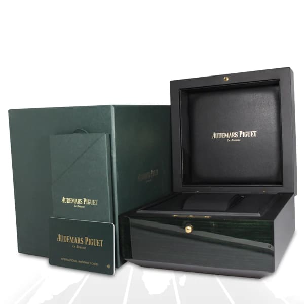 Đồng hồ Ademars Piguet Royal Oak 50TH ANNIVERSARY bản kỉ niệm mặt số màu xanh đậm