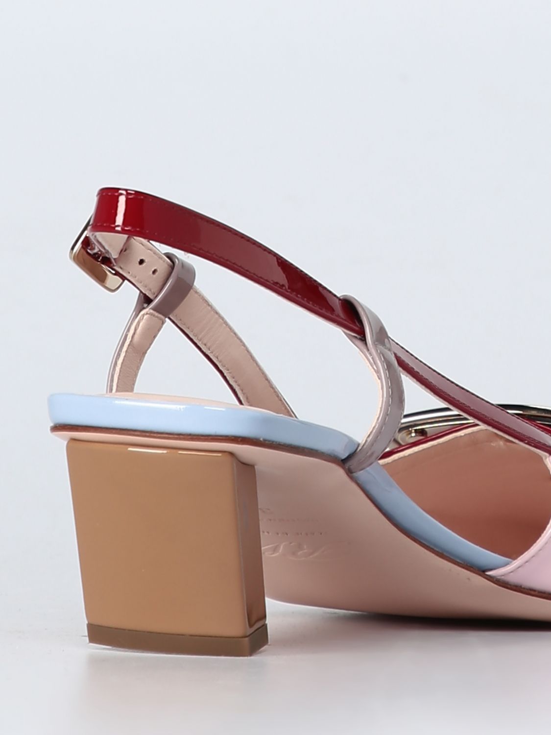 GIÀY ROGER VIVIER Pink high heel shoes
