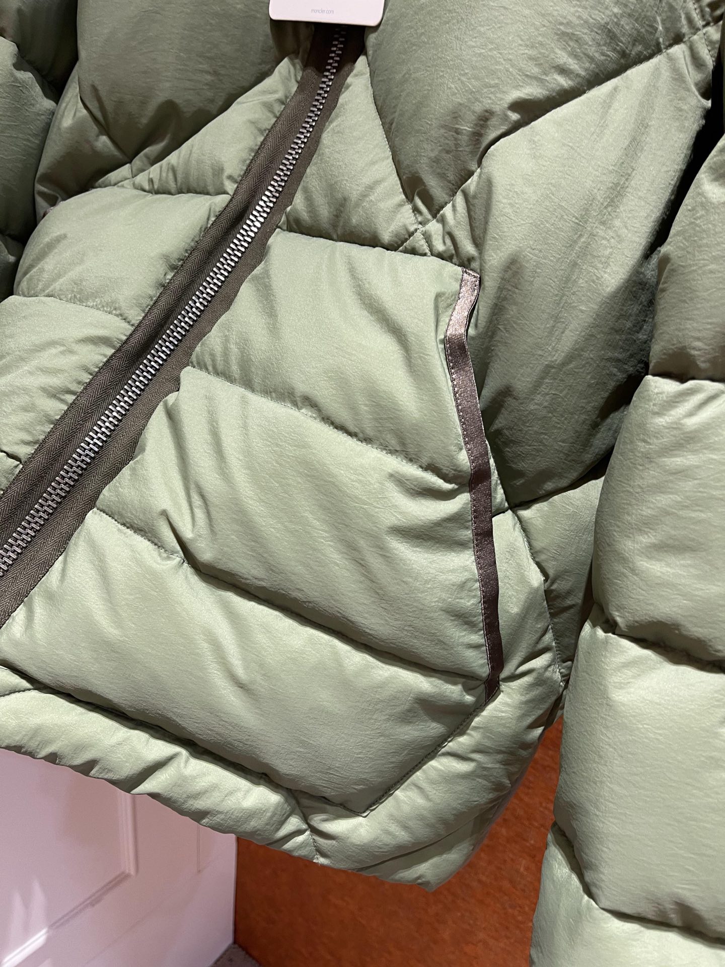 ÁO MONCLER WINTER GREEN DOWN JACKET