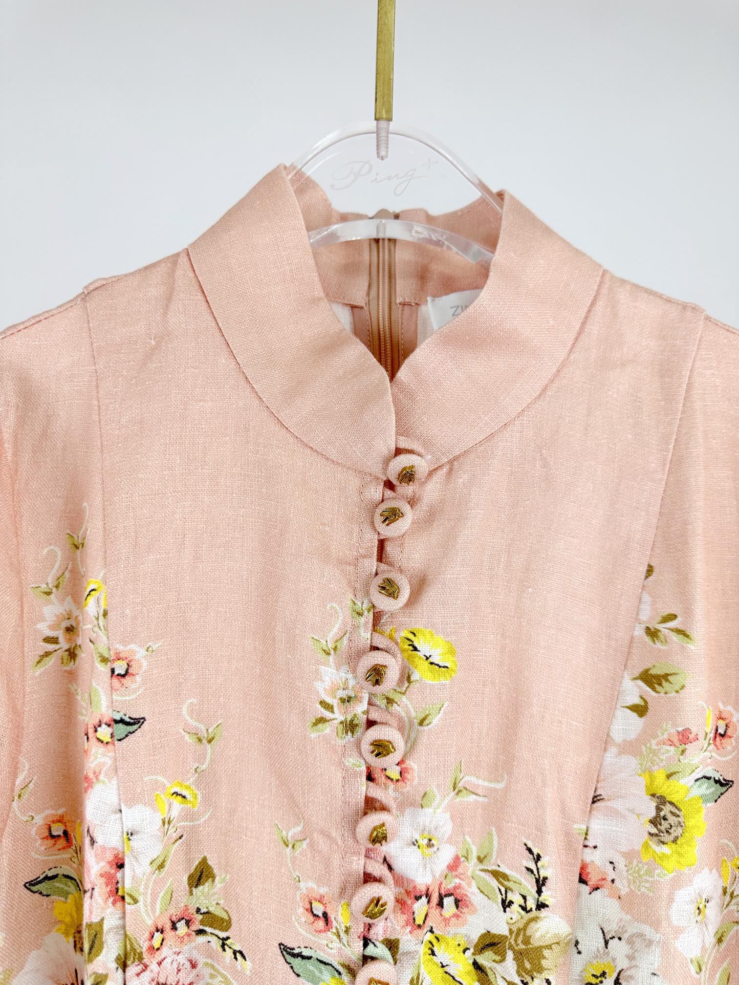 VÁY ZIMMERMANN Flower Vintage Dress High Classy