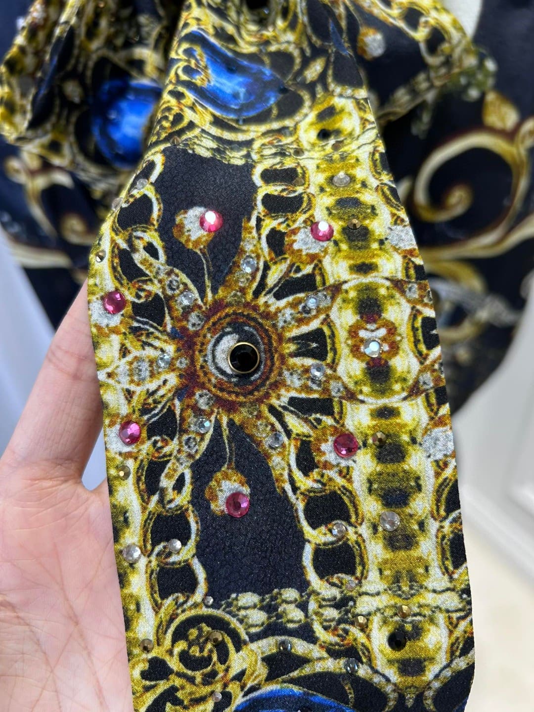 VÁY CAMILLA V NECK SHORT SLEEVE LONG DRESS High Classy