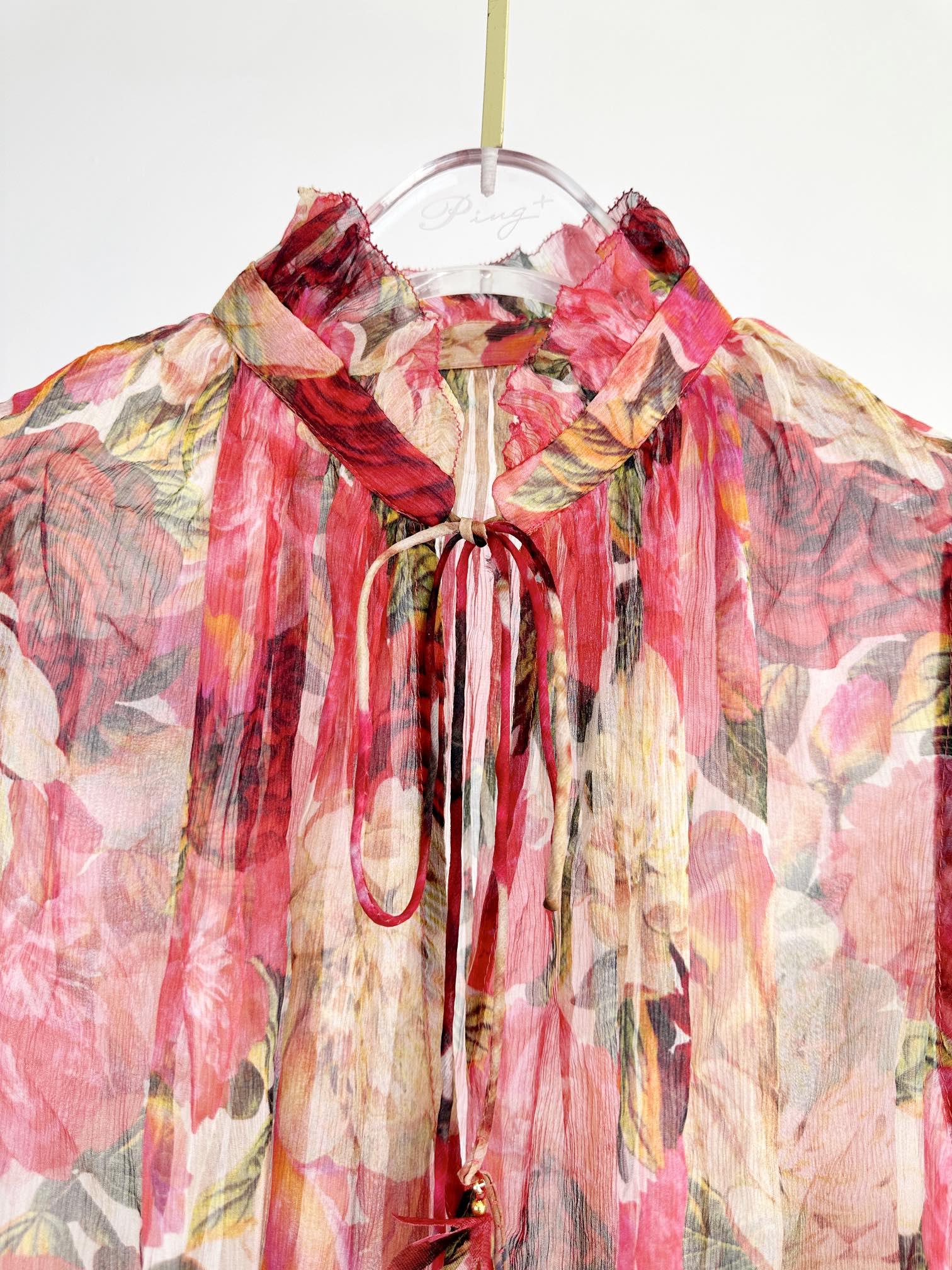 ÁO ZIMMERMANN Flower Vintage Dress