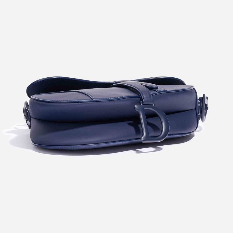 TÚI Dior Saddle Medium Calf Ultramatte Blue