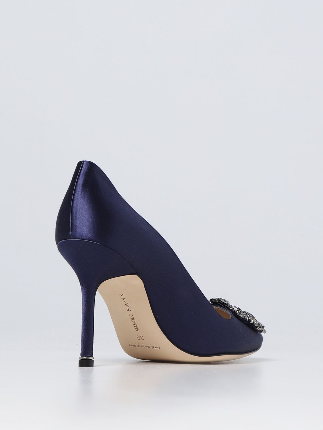 GIÀY MANOLO BLAHNIK Coban satin pumps shoes