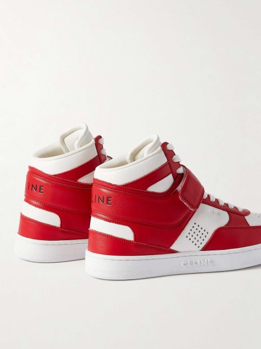 GIÀY CELINE HIGH TOP SNEAKER RED WHITE