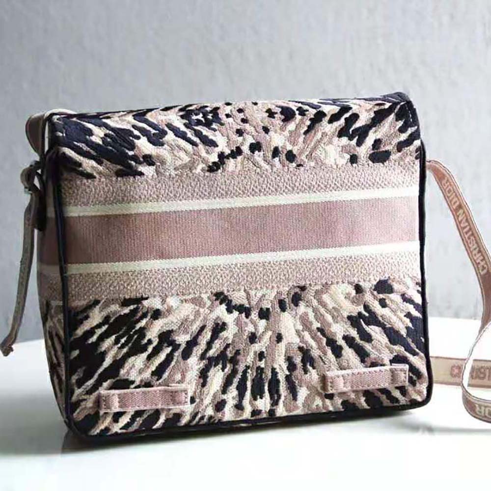 BALO Dior Diorcamp Bag Multicolor Tie and Dior Embroidery