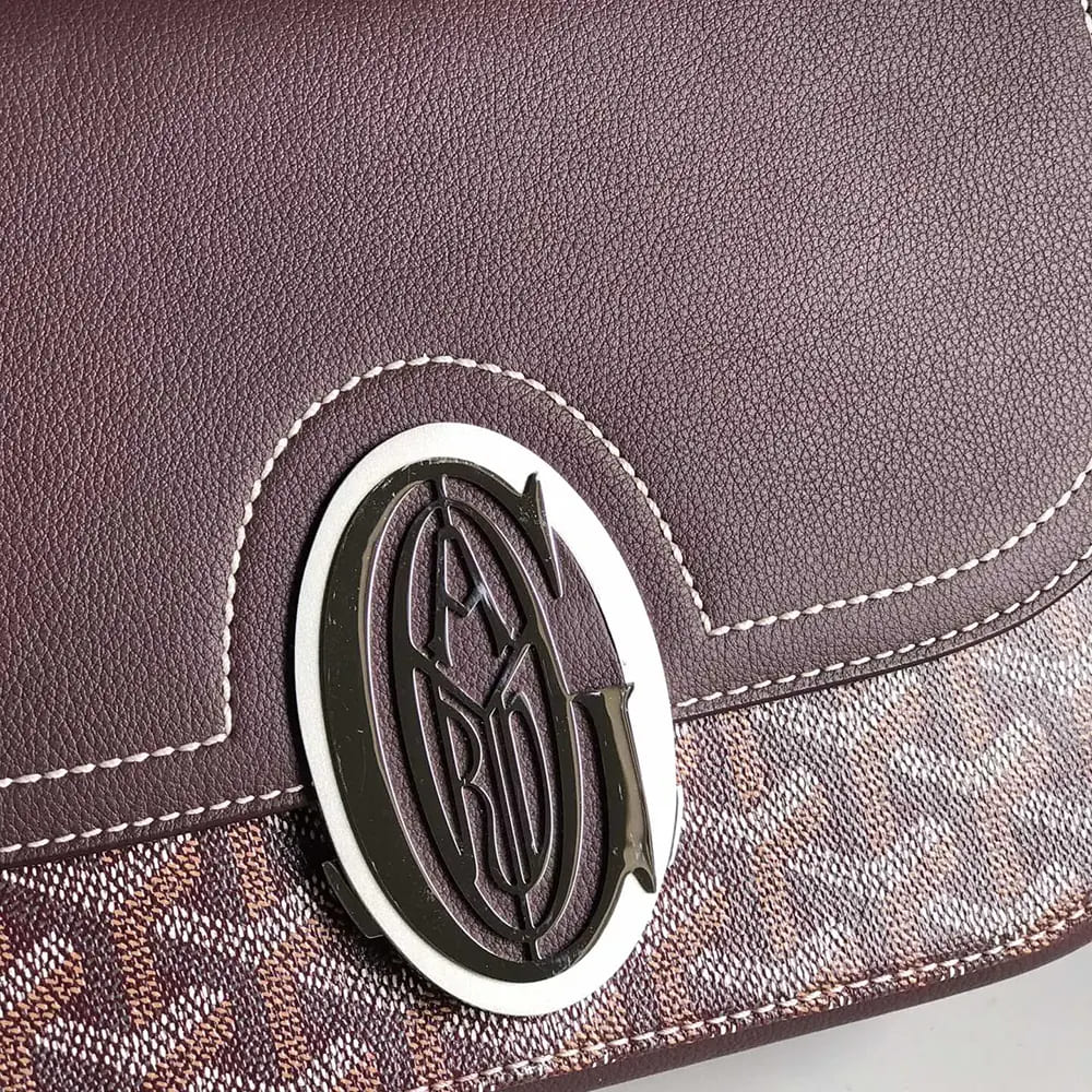 TÚI GOYARD Unisex 233 Bag-Maroon