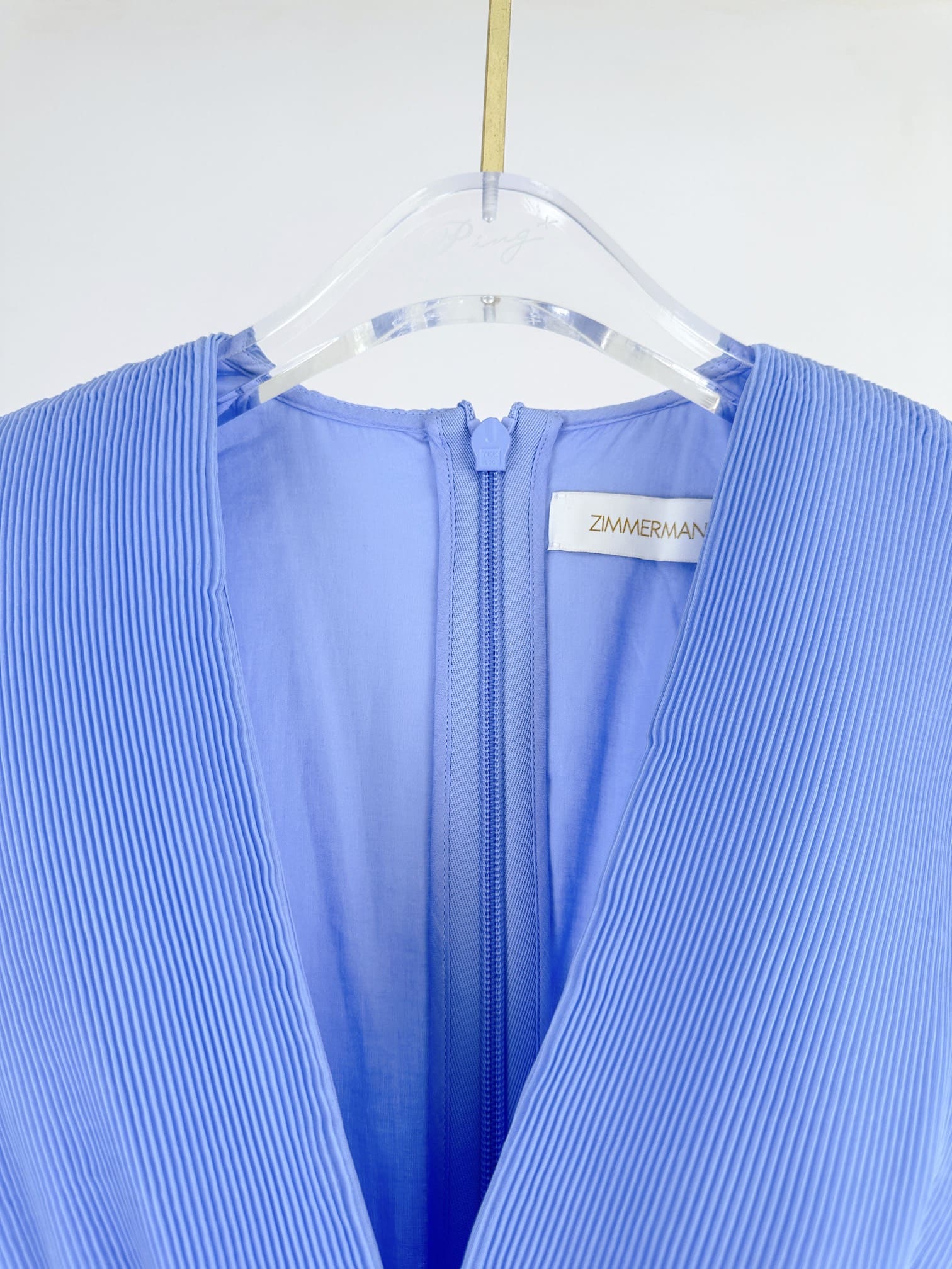 VÁY ZIMMERMANN All Blue Vintage Dress High Classy