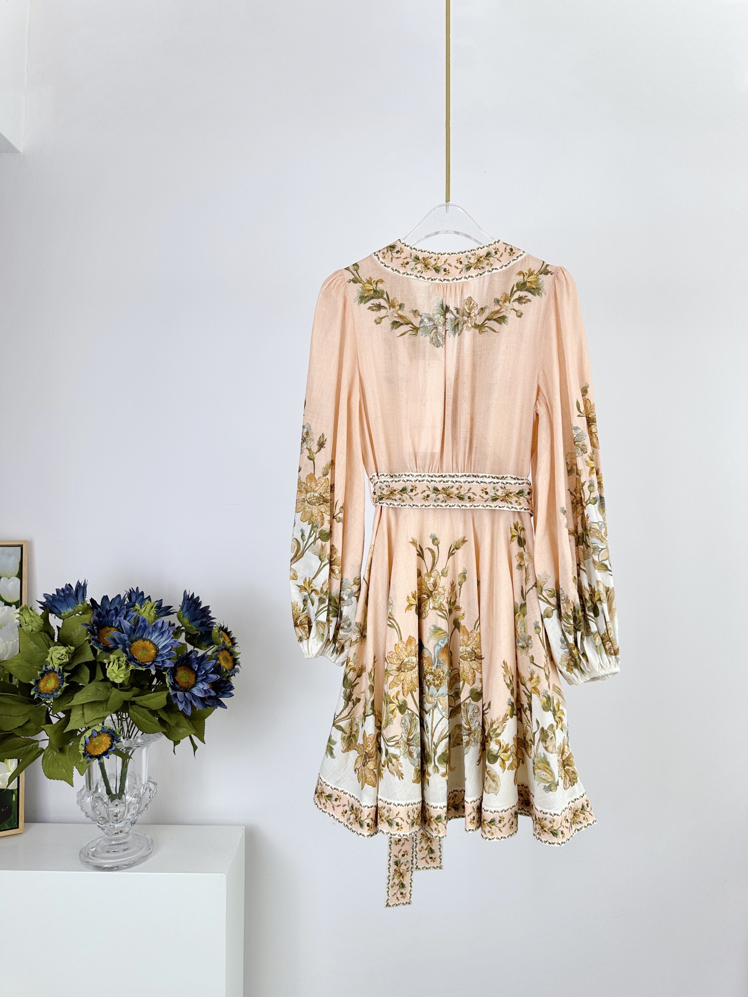 VÁY ZIMMERMANN Flower Mid Vintage Dress