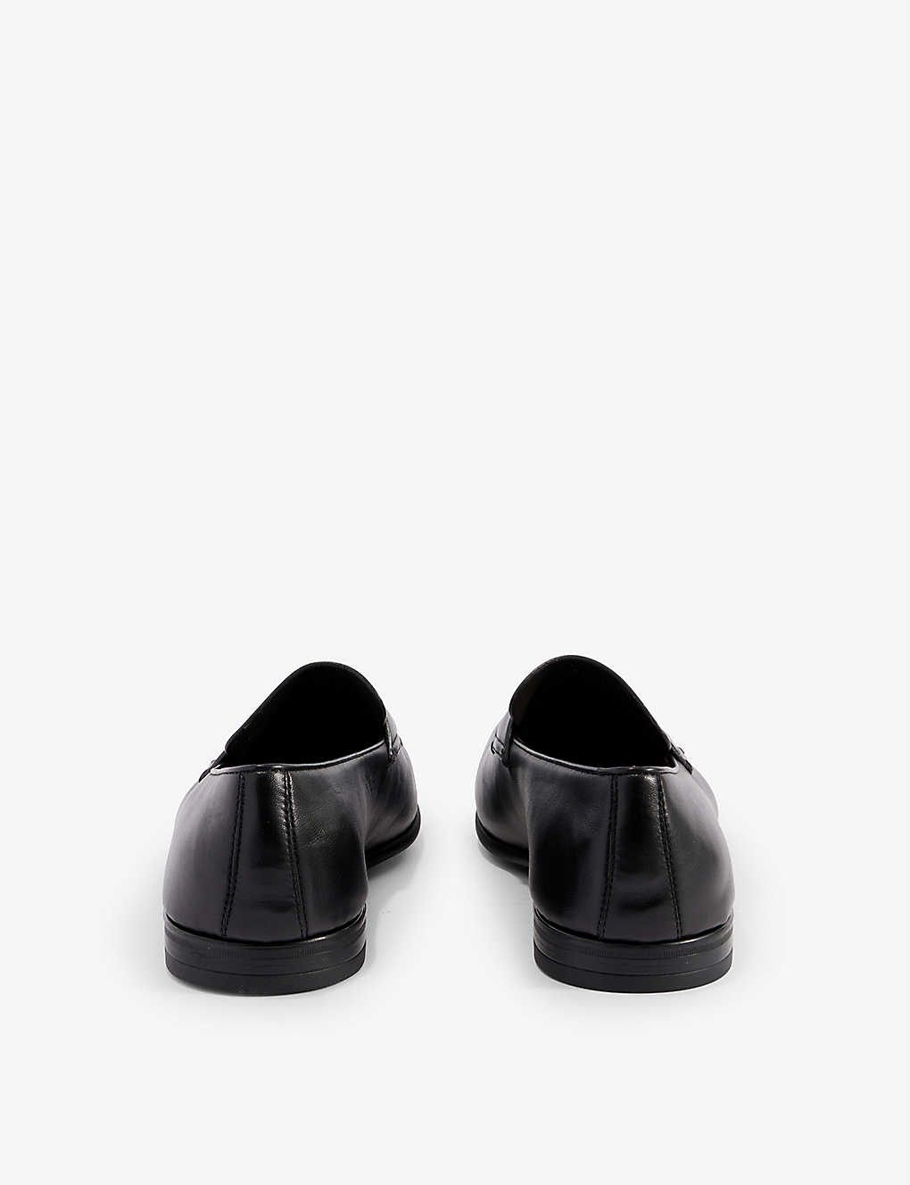 GIÀY ERMENEGILDO ZEGNA L'Asola leather penny loafers