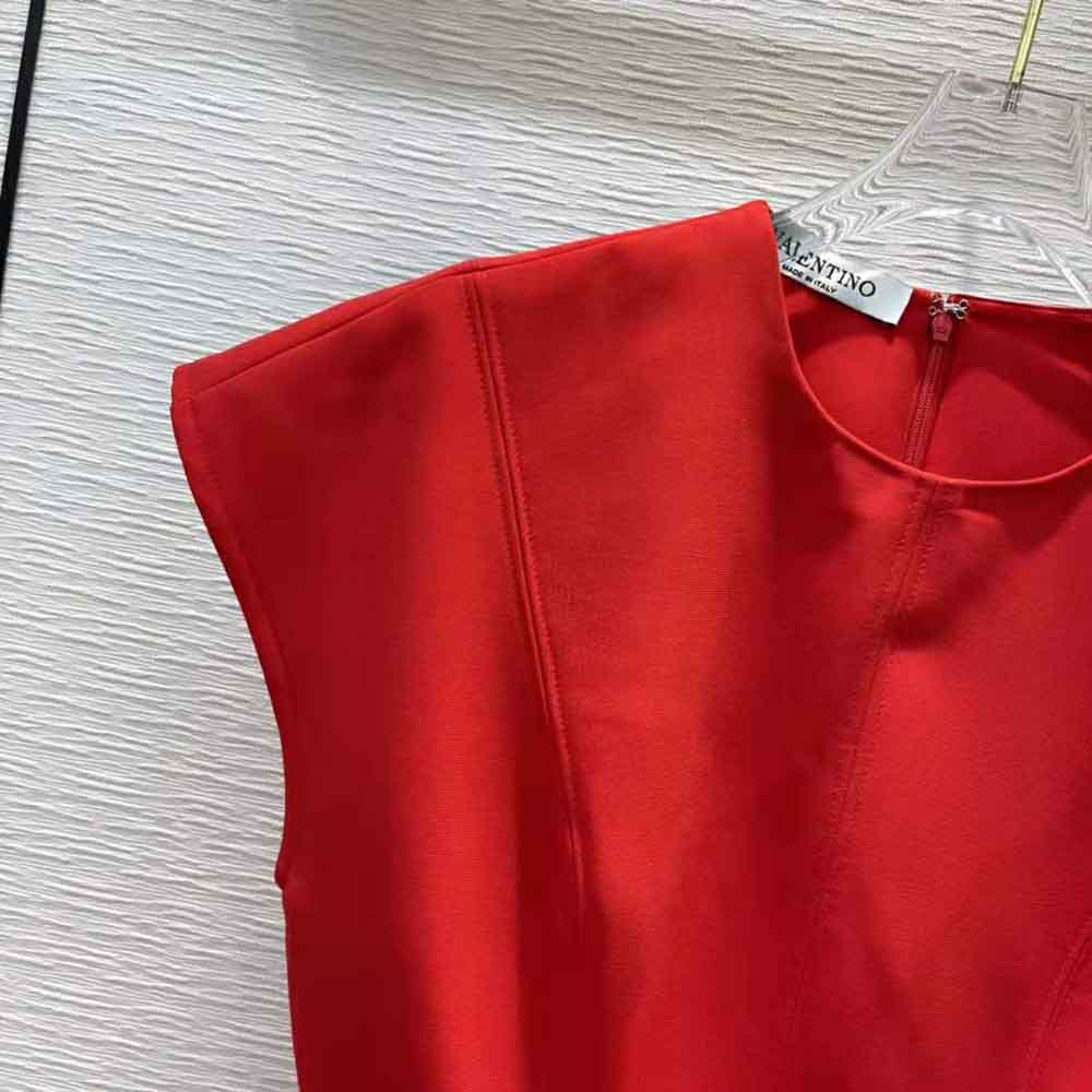 VÁY Valentino Women Short Crepe Couture Dress