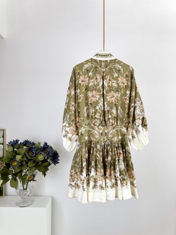 VÁY ZIMMERMANN Flower Mid Vintage Dress