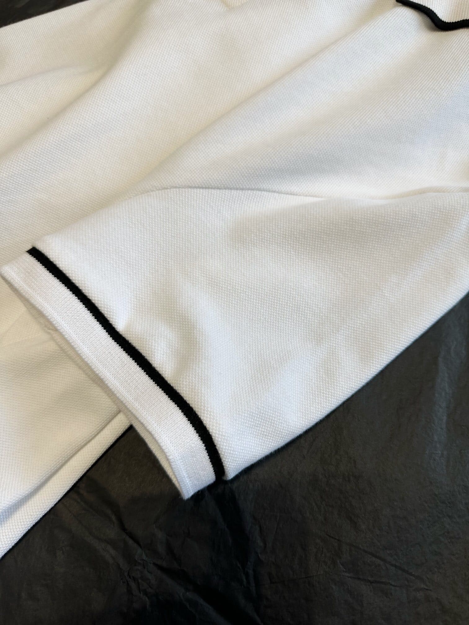 ÁO CELINE LOGO POLO SHIRT WHITE