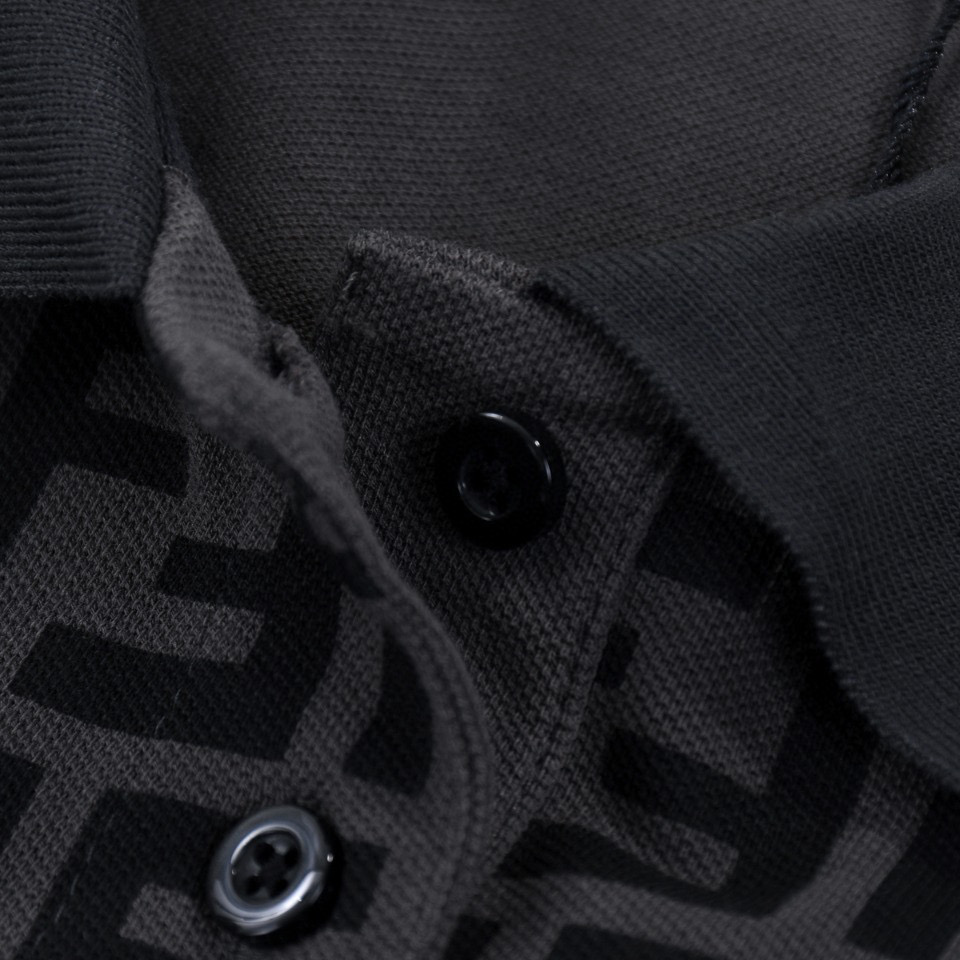 ÁO FENDI FF POLO GRAY