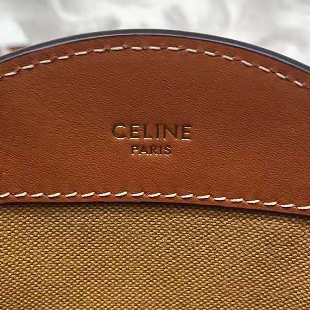 TÚI Celine Women Celine Marlou Bag in Triomphe Canvas