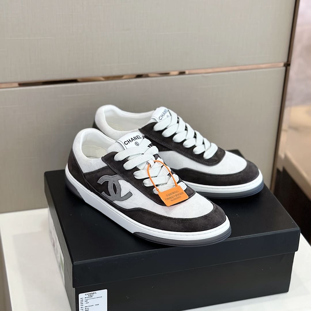 GIÀY CHANEL CC LOGO SNEAKERS SHOES AAA